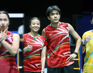 แบดมินตันไทย การันตีเหรียญ 4 เหรียญทองแดงซีเกมส์ 2025  