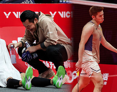 วิว กุลวุฒิ-เมย์ รัชนก พ่ายเจ้าถิ่น จอดป้ายรอบตัดเชือกแบดมินตัน เวิลด์ทัวร์ ไฟนอลส์ 2025