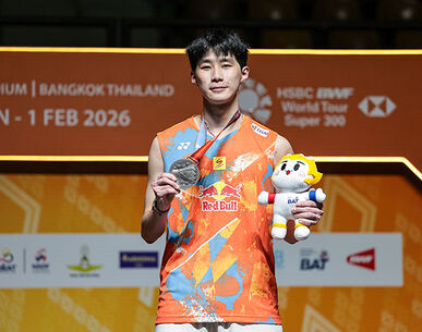 อิคคิว พณิชพล คว้ารองแชมป์ชายเดี่ยวแบดมินตัน ไทยแลนด์ มาสเตอร์ส-อินโดนีเซีย กวาด 4 แชมป์