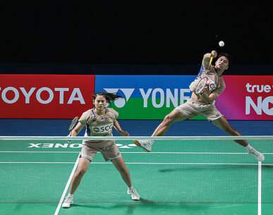 “เอ็ม-มุก” สู้สุดใจ! พ่ายคู่ไชนีส ไทเป หวุดหวิด 1-2 เกม ร่วงรอบก่อนรองฯ แบดมินตัน เยอรมัน โอเพ่น