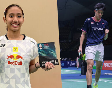 "รวงข้าว-อัพเปอร์" ต้อนไชนีสไทเป ซิวดับเบิ้ลแชมป์แบดมินตันสิงคโปร์ ซีรี่ส์ 