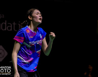 พิ้งค์ พิชฌามลณ์ สู้ยิบตา! พลิกแซงขนไก่ญี่ปุ่นแบดมินตัน ออร์เลอ็อง มาสเตอร์ส