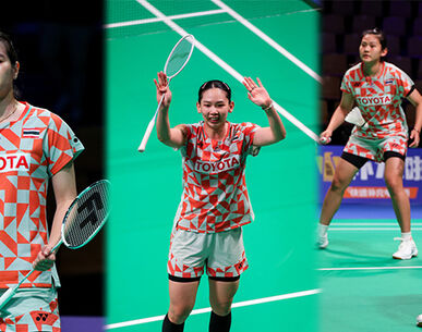 สาวไทยฟอร์มดุ! ถล่มสเปนยับ คว้าชัย 2 แมตช์รวดแบดมินตัน อูเบอร์ คัพ 2026 