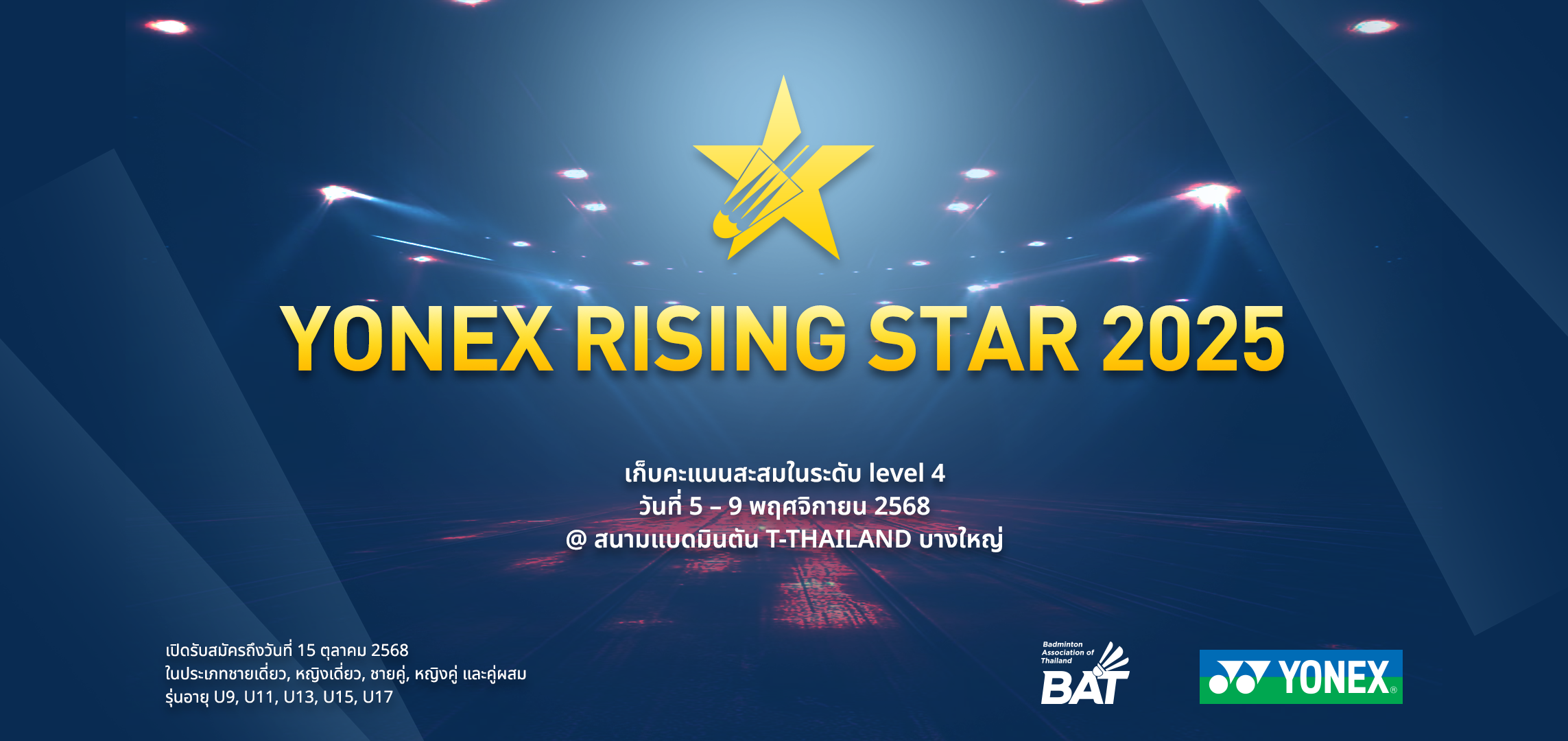 Yonex RISING START 2025